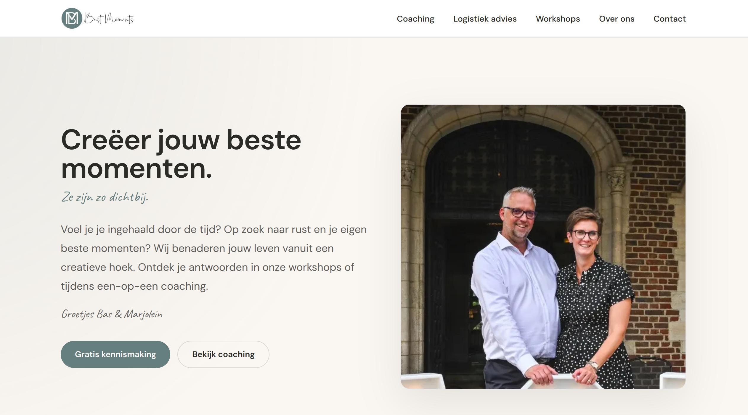 Case screenshot van Best Moments